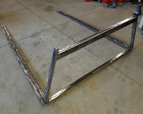 Custom Back Rack with Rails