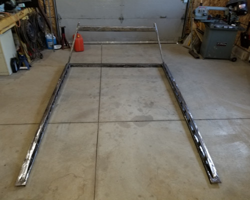 Custom Back Rack with Rails