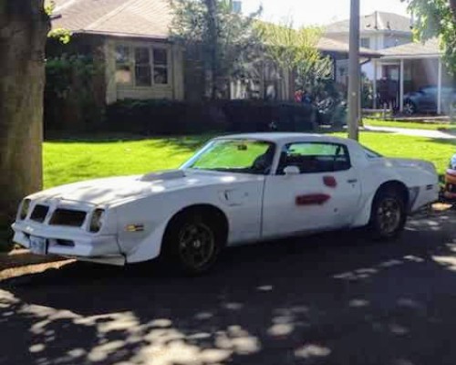 before bodywork started car was originally white. before bodywork started car was originally white.
